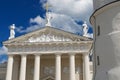 Exterior of the Cathedral in Vilnius, Lithuania. Royalty Free Stock Photo