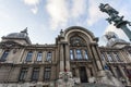 Exterior of the Cec Palace Palatul Cec in Bucharest, Romania Royalty Free Stock Photo