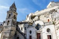 Exterior of the Chiesa San Pietro Barisano church in Matera, Basilicata, Italy