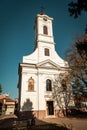 The exterior of the Christian Orthodox Church.