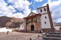 Exterior of the church of Andahuaylillas, Cusco, Peru