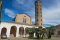 Exterior of the Church of Saint Apollinare Nuovo in Ravenna, Italy.