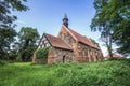 Old church in Chlebowo, Poland Royalty Free Stock Photo