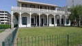 Exterior classical house and pedestrian way in Ancon