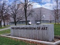 Exterior of the Cleveland Museum of Art Royalty Free Stock Photo