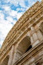 Exterior of the Colosseum, Rome, Italy