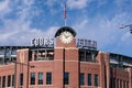 Exterior of Coors Field in Denver Colorado