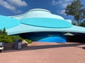 The exterior of the Coral Reef restaurant at the Living Seas Pavillion in EPCOT at Walt Disney World Royalty Free Stock Photo