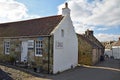 Exterior of Cottage Craft Centre shop in Falkland, Scotland