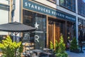 Exterior design of Starbucks Reserve Roastery New York