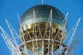 Exterior detail of the Bayterek monument and observation tower in Astana, Kazakhstan.