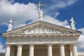 Exterior detail of the Cathedral in Vilnius, Lithuania. Royalty Free Stock Photo