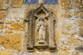Exterior Detail of the Church of St. Michael and All Angels in Stanton, UK