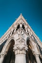 Exterior detail of the Doge`s Palace