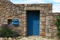 Exterior Detail of a Stone Cottage. Royalty Free Stock Photo