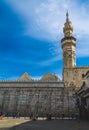 Exterior and dome of Omayad mosque, Damascus in Syria