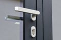 Exterior door handle and Security lock