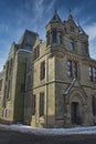 Exterior of Dunfermline Carnegie Library and Galleries building Royalty Free Stock Photo