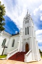 Exterior of the Dutch Reformed Church in Bredasdorp, Western Cape, South Africa Royalty Free Stock Photo