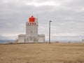 Exterior of the DyrhÃÂ³laey lighthouse