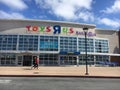 Exterior entrance to Toys R Us Babies R Us Storefront