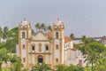 Exterior Facade Antique Colonial Church Olinda Brazil