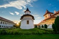 Beautiful view of Sambata de Sus Monastery, Romania. Royalty Free Stock Photo