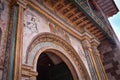 Exterior facade of the church of Andahuaylillas. Cusco, Peru