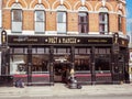 Exterior facade of Pret A Manger at Bethnal Green, Shoreditch, Eat London