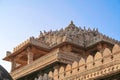 Exterior facades roofs of Jain Ranakpur Temple stone carving, Udaipur, Rajasthan, India , Udaipur, Rajasthan, India Royalty Free Stock Photo