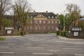 Exterior of the former Zanders Feinpapiere paper mill headquarters in Bergisch Gladbach, Germany Royalty Free Stock Photo