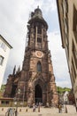 Exterior of Freiburg Munster cathedral in Freiburg im Breisgau