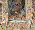 Exterior fresco bible stories