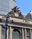 Exterior of Grand Central Terminal in New York City, NY USA Royalty Free Stock Photo