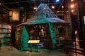 Exterior of Hagrids hut