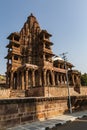 Hindu temple in the Mandore gardens, Jodhpur, Rajasthan, India