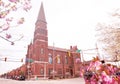 Lockerbie Methodist Church in Indianapolis view, USA