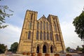 Exterior of an historic Ripon Cathedral in North Yorkshire, England.