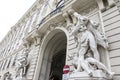 Exterior of the Hofburg palace and Spanish Riding school in Vienna, Austria, Europe