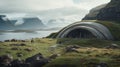 Exterior House Image In Sci-fi World By Nathan Mcelrath