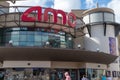 Exterior image of the AMC cinema shop front