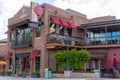 Exterior image of the Wine Bar George resturant shop front