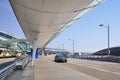 Exterior of Incheon International Airport, Seoul, South Korea. Royalty Free Stock Photo