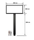 Exterior and Interior Wayfinding Signage System. office exterior monument sign