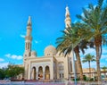 Exterior of Jumeirah Grand Mosque, Dubai, UAE Royalty Free Stock Photo