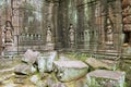 Exterior of the Krol Ko temple in Angkor, Cambodia.