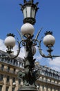 France Paris Lamppost at Garnier Opera House  841286 Royalty Free Stock Photo