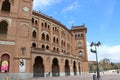 Exterior of the Las Ventas Bullring in Madrid, Spain