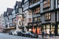 The exterior of Liberty Department Store, London, UK