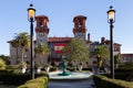 Exterior of the Lightner Museum, occupying the former 1887 Hotel Alcazar Royalty Free Stock Photo